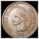 1873 Indian Head Cent CLOSELY UNCIRCULATED 1873 Indian Head Cent CLOSELY UNCIRCULATED