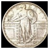 1917-D Standing Liberty Quarter LIGHTLY 1917-D Standing Liberty Quarter LIGHTLY