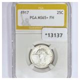1917 Standing Liberty Quarter PGA MS65+ FH 1917 Standing Liberty Quarter PGA MS65+ FH