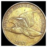 1857 Flying Eagle Cent ABOUT UNCIRCULATED 1857 Flying Eagle Cent ABOUT UNCIRCULATED