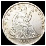1863-S Seated Liberty Half Dollar UNCIRCULATED 1863-S Seated Liberty Half Dollar UNCIRCULATED