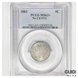 1883 Liberty Victory Nickel PCGS MS63+ No Cents 1883 Liberty Victory Nickel PCGS MS63+ No Cents