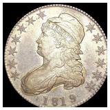 1819/8 Capped Bust Half Dollar LIGHTLY CIRCULATED 1819/8 Capped Bust Half Dollar LIGHTLY CIRCULATED