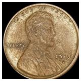 1913-D Wheat Cent LIGHTLY CIRCULATED 1913-D Wheat Cent LIGHTLY CIRCULATED