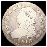1818 Capped Bust Quarter NICELY CIRCULATED 1818 Capped Bust Quarter NICELY CIRCULATED