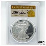 2018-W ASE Cleveland Signed PCGS PR70 DCAM, 1st 2018-W ASE Cleveland Signed PCGS PR70 DCAM, 1st