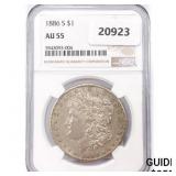 1886-S Morgan Silver Dollar NGC AU55 1886-S Morgan Silver Dollar NGC AU55