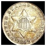 1852 Silver Three Cent LIGHTLY CIRCULATED 1852 Silver Three Cent LIGHTLY CIRCULATED