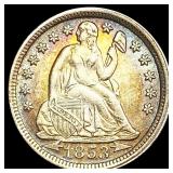 1853 Arws Seated Liberty Dime CHOICE BU 1853 Arws Seated Liberty Dime CHOICE BU