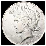 1927-D Silver Peace Dollar LIGHTLY CIRCULATED 1927-D Silver Peace Dollar LIGHTLY CIRCULATED