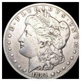 1881-CC Morgan Silver Dollar LIGHTLY CIRCULATED 1881-CC Morgan Silver Dollar LIGHTLY CIRCULATED
