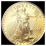 1998 1/10oz Gold $5 Eagle SUPERB GEM BU 1998 1/10oz Gold $5 Eagle SUPERB GEM BU