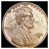 1931-S Wheat Cent CLOSELY UNCIRCULATED 1931-S Wheat Cent CLOSELY UNCIRCULATED