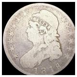 1818 Capped Bust Half Dollar NICELY CIRCULATED 1818 Capped Bust Half Dollar NICELY CIRCULATED
