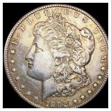 1902-S Morgan Silver Dollar CLOSELY UNCIRCULATED 1902-S Morgan Silver Dollar CLOSELY UNCIRCULATED