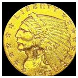 1913 $2.50 Gold Quarter Eagle CLOSELY 1913 $2.50 Gold Quarter Eagle CLOSELY