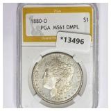 1880-O Morgan Silver Dollar PGA MS61 DMPL 1880-O Morgan Silver Dollar PGA MS61 DMPL