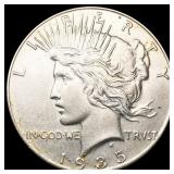1935 Silver Peace Dollar CLOSELY UNCIRCULATED 1935 Silver Peace Dollar CLOSELY UNCIRCULATED