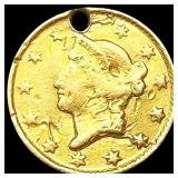 1850-D Rare Gold Dollar NICELY CIRCULATED 1850-D Rare Gold Dollar NICELY CIRCULATED