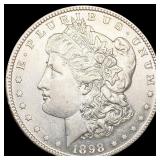 1898-S Morgan Silver Dollar UNCIRCULATED 1898-S Morgan Silver Dollar UNCIRCULATED