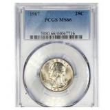 1967 Washington Silver Quarter PCGS MS66 1967 Washington Silver Quarter PCGS MS66