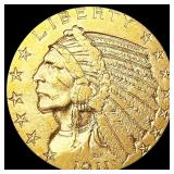 1911-S $5 Gold Half Eagle ABOUT UNCIRCULATED 1911-S $5 Gold Half Eagle ABOUT UNCIRCULATED