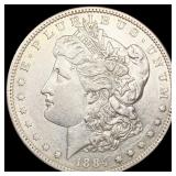 1884-S Morgan Silver Dollar UNCIRCULATED 1884-S Morgan Silver Dollar UNCIRCULATED