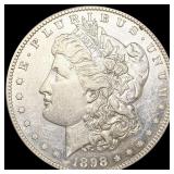 1898-S Morgan Silver Dollar UNCIRCULATED 1898-S Morgan Silver Dollar UNCIRCULATED