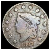 1827 Large Cent NICELY CIRCULATED 1827 Large Cent NICELY CIRCULATED