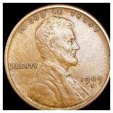 1909-S Wheat Cent CLOSELY UNCIRCULATED 1909-S Wheat Cent CLOSELY UNCIRCULATED