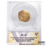 1295-1320 Byzan AV Hyperpyron ANACS VF35 1295-1320 Byzan AV Hyperpyron ANACS VF35