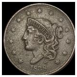 1838 Large Cent LIGHTLY CIRCULATED 1838 Large Cent LIGHTLY CIRCULATED
