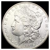 1901-S Morgan Silver Dollar ABOUT UNCIRCULATED 1901-S Morgan Silver Dollar ABOUT UNCIRCULATED