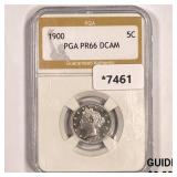 1900 Liberty Victory Nickel PGA PR66 DCAM 1900 Liberty Victory Nickel PGA PR66 DCAM