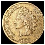 1859 Indian Head Cent NEARLY UNCIRCULATED 1859 Indian Head Cent NEARLY UNCIRCULATED