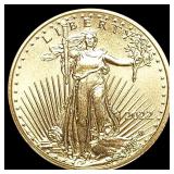 2022 1/10oz Gold $5 Eagle SUPERB GEM BU 2022 1/10oz Gold $5 Eagle SUPERB GEM BU