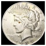 1935-S Silver Peace Dollar LIGHTLY CIRCULATED 1935-S Silver Peace Dollar LIGHTLY CIRCULATED