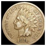 1874 Indian Head Cent LIGHTLY CIRCULATED 1874 Indian Head Cent LIGHTLY CIRCULATED