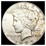 1934 Silver Peace Dollar LIGHTLY CIRCULATED 1934 Silver Peace Dollar LIGHTLY CIRCULATED