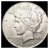 1935 Silver Peace Dollar CLOSELY UNCIRCULATED 1935 Silver Peace Dollar CLOSELY UNCIRCULATED