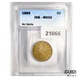 1883 Liberty Victory Nickel ICG MS62 1883 Liberty Victory Nickel ICG MS62