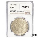 1894-O Morgan Silver Dollar NGC XF45 1894-O Morgan Silver Dollar NGC XF45