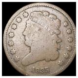 1835 Classic Head Half Cent NICELY CIRCULATED 1835 Classic Head Half Cent NICELY CIRCULATED