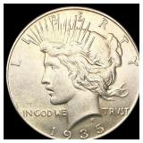 1935 Silver Peace Dollar UNCIRCULATED 1935 Silver Peace Dollar UNCIRCULATED