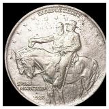 1925 Stone Mountain Half Dollar LIGHTLY 1925 Stone Mountain Half Dollar LIGHTLY