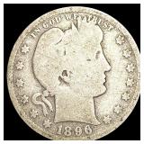 1896-O Barber Quarter NICELY CIRCULATED 1896-O Barber Quarter NICELY CIRCULATED