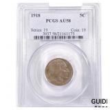 1918 Buffalo Nickel PCGS AU58 1918 Buffalo Nickel PCGS AU58