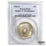 1949-D Booker T Half Dollar PCGS MS65 1949-D Booker T Half Dollar PCGS MS65