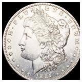 1887-O Morgan Silver Dollar CLOSELY UNCIRCULATED 1887-O Morgan Silver Dollar CLOSELY UNCIRCULATED