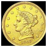1843-O $2.50 Gold Quarter Eagle ABOUT 1843-O $2.50 Gold Quarter Eagle ABOUT